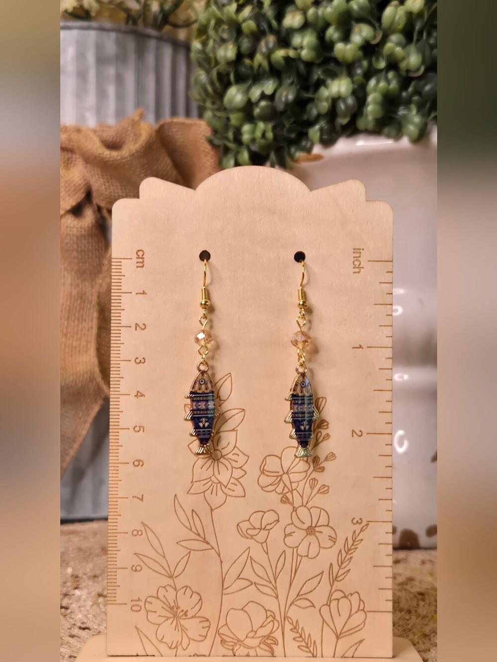 Fish Dangle Earrings - Pick One